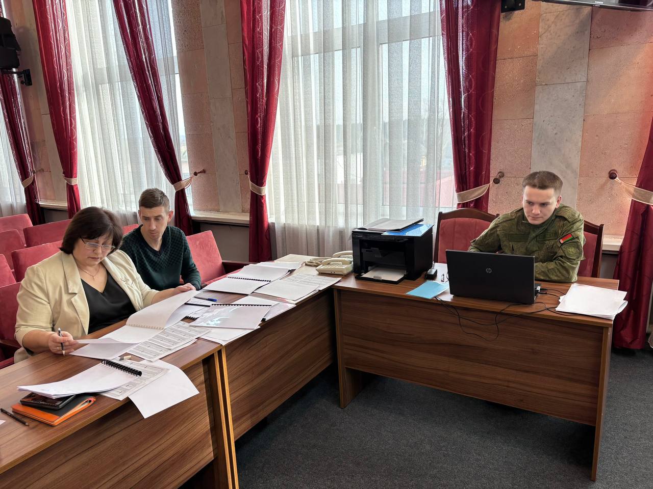 Занятия по мобилизационной готовности прошли в Кличевском районе