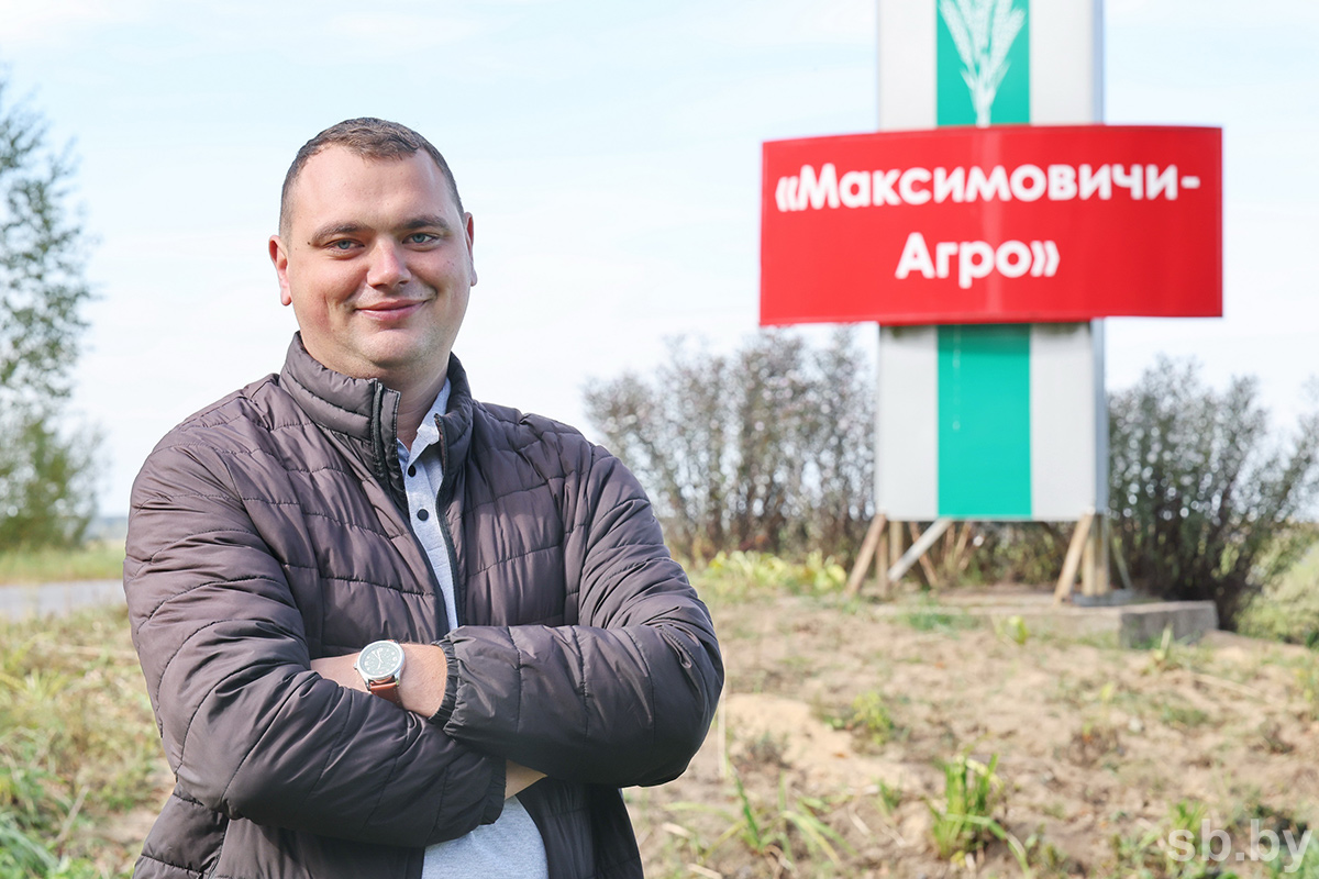 Познакомились с самым молодым руководителем предприятия АПК Могилевской области