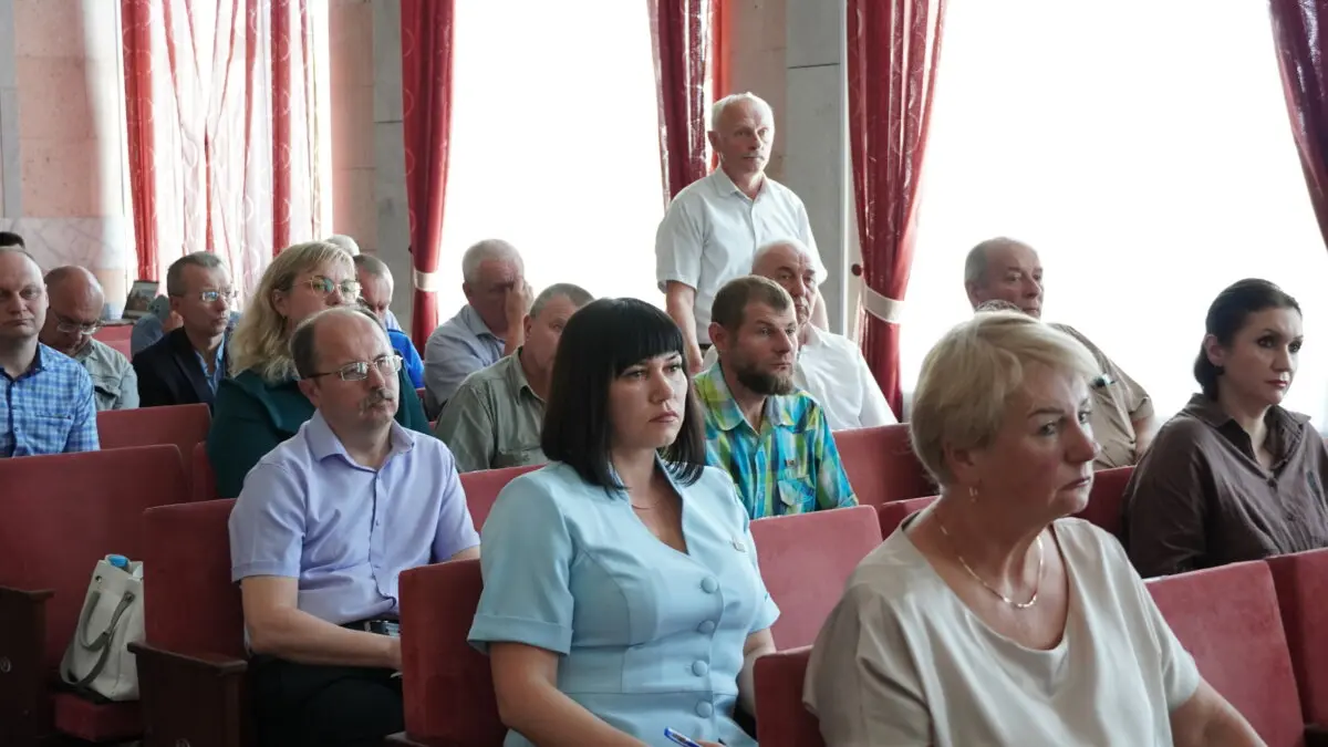 В райисполкоме состоялось совместное заседание президиума районного Совета депутатов и районного исполнительного комитета