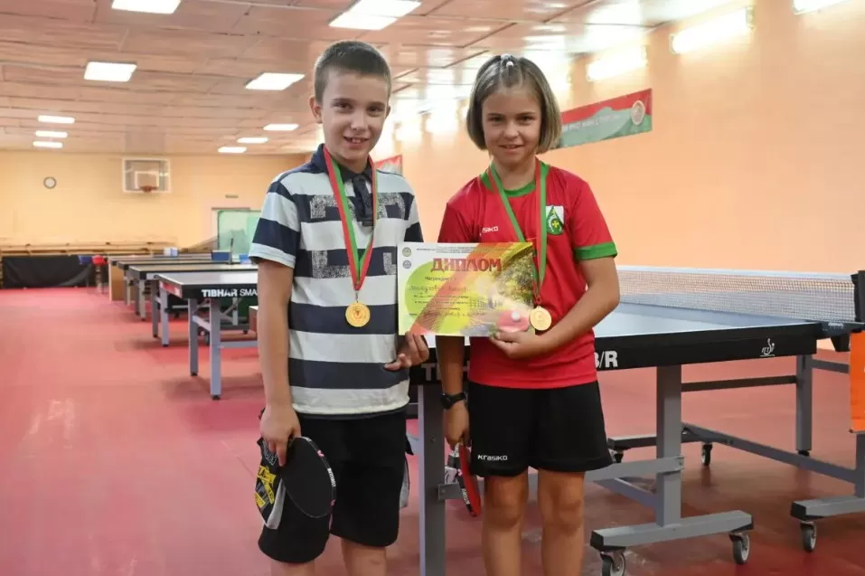 Юные кличевские теннисисты покоряют Олимп