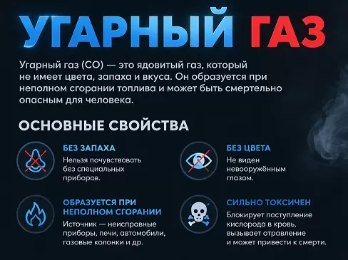 Если вы не знаете что такое угарный газ, сигнализатор угарного газа, зачем он, то эта информация точно для вас!
